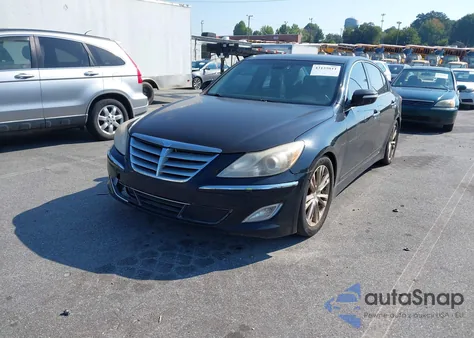 2013 Hyundai Genesis 3.8 from USA, damaged, VIN KMHGC4DD1DU238153